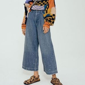 NWOT Free People East Coast Wide Leg Size 27